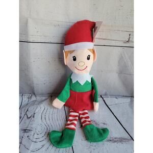 greenbrier internation elf plush toy Christmas holiday stuffed toy